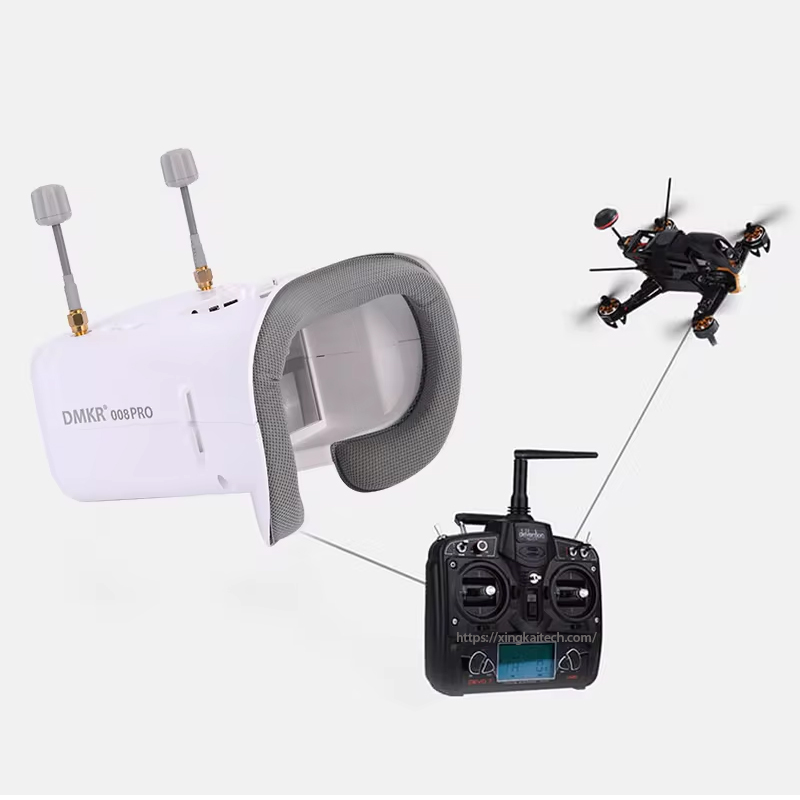5.8G 4.3 Inch HD LCD FPV Goggl - огляд і ціна Drone Racing Goggles