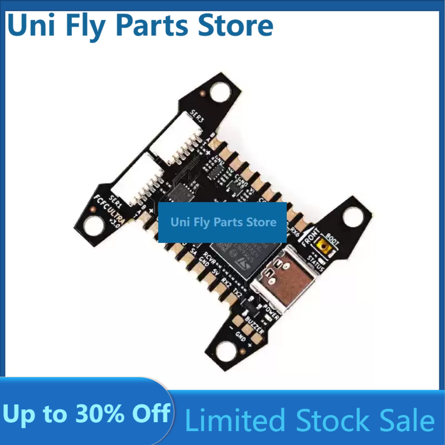 UniFlyKISS ULTRA V3 Flight Con - огляд і ціна Drone Racing Flight Controller