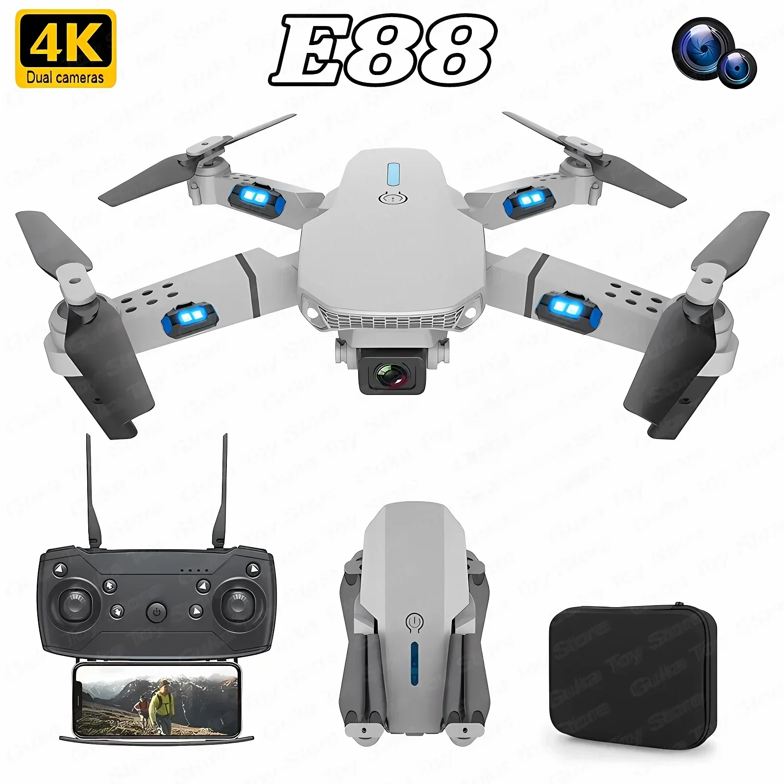 E88 Pro WIFI FPV Drone Wide An - огляд і ціна Drone Racing Camera